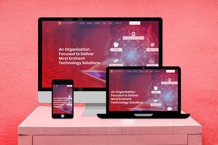 RAMS Creative Website