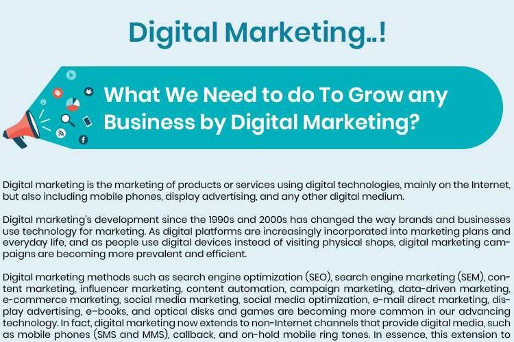 Infographics Digital Marketing